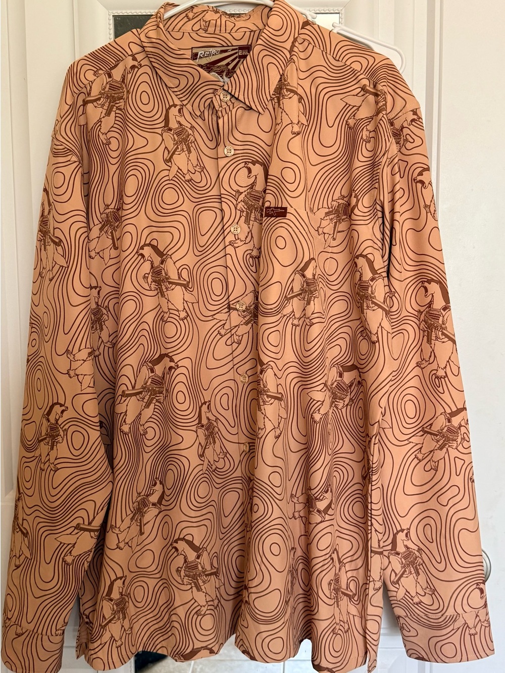Retro Rifle 2XL Long Sleeve Shirt. The Hunter